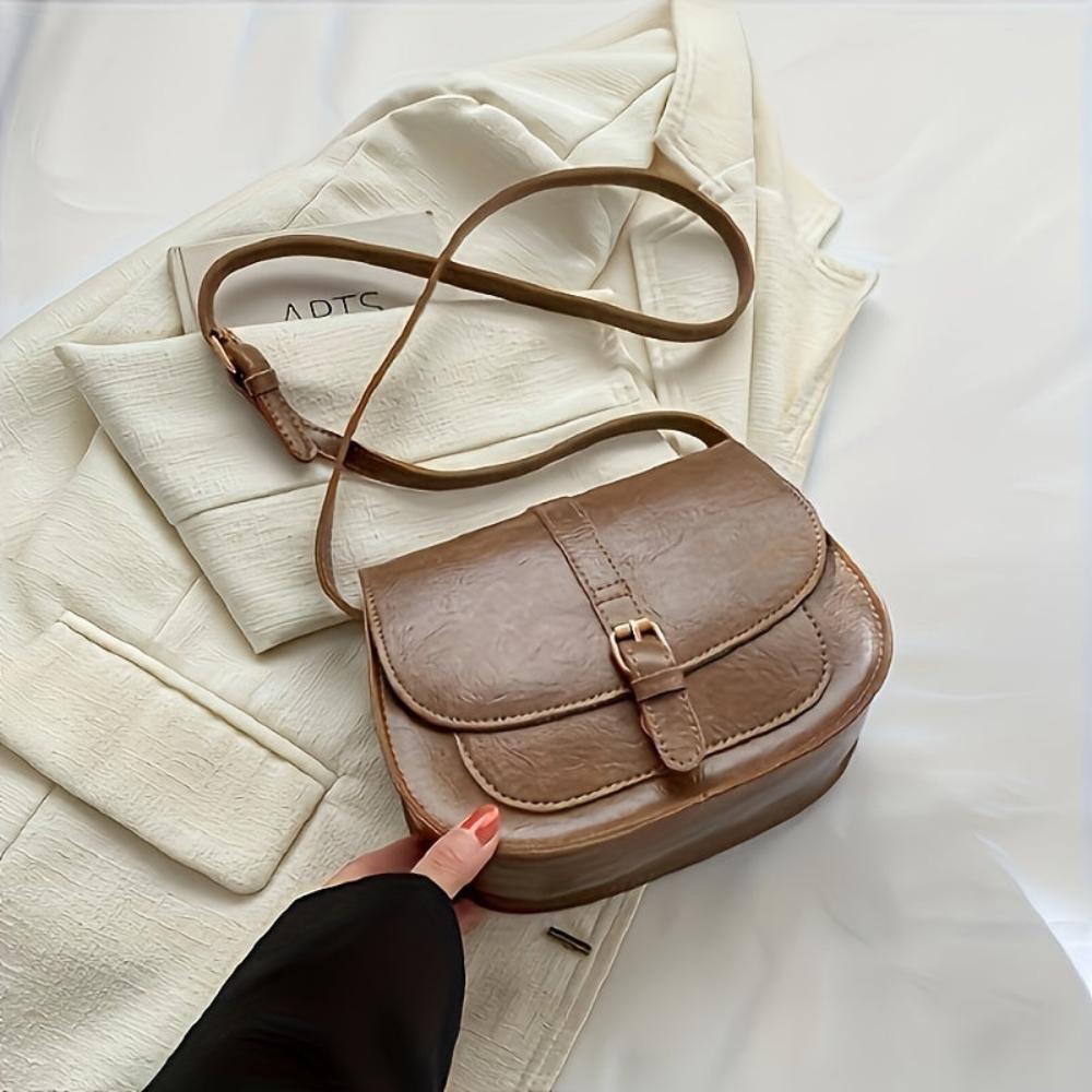 Michele - Vegan Leather Crossbody Bag - Samberule