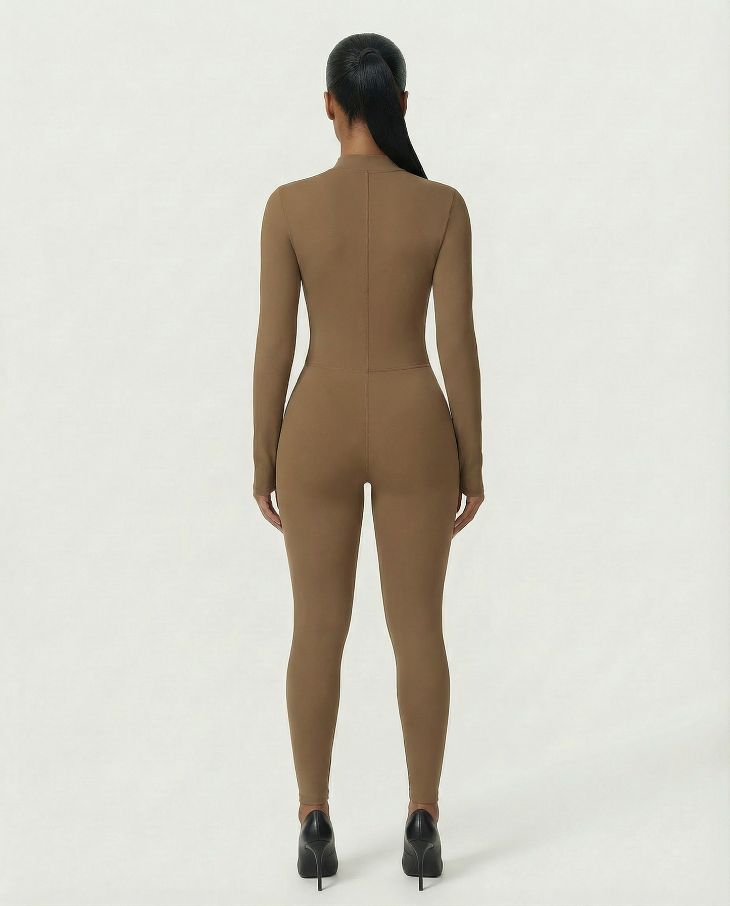 LUVINA Zip-Up Jumpsuit