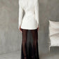 Fashion Jacket & Perspective Skirt Two-Piece Set