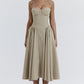 Natalie - Pleated Midi Dress - Samberule