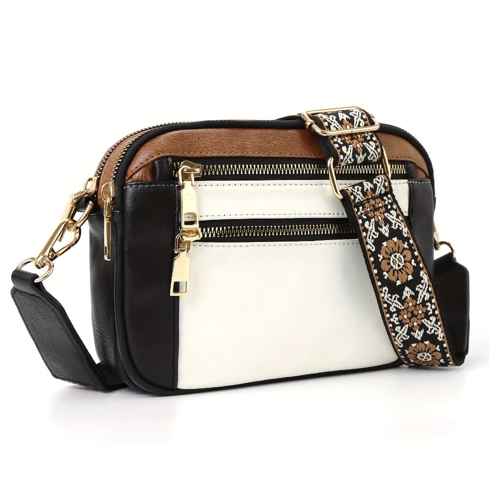 Christine - Vegan Leather Crossbody Shoulder Bag - Samberule