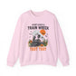Train Wreck Halloween Crewneck Sweatshirt - Samberule