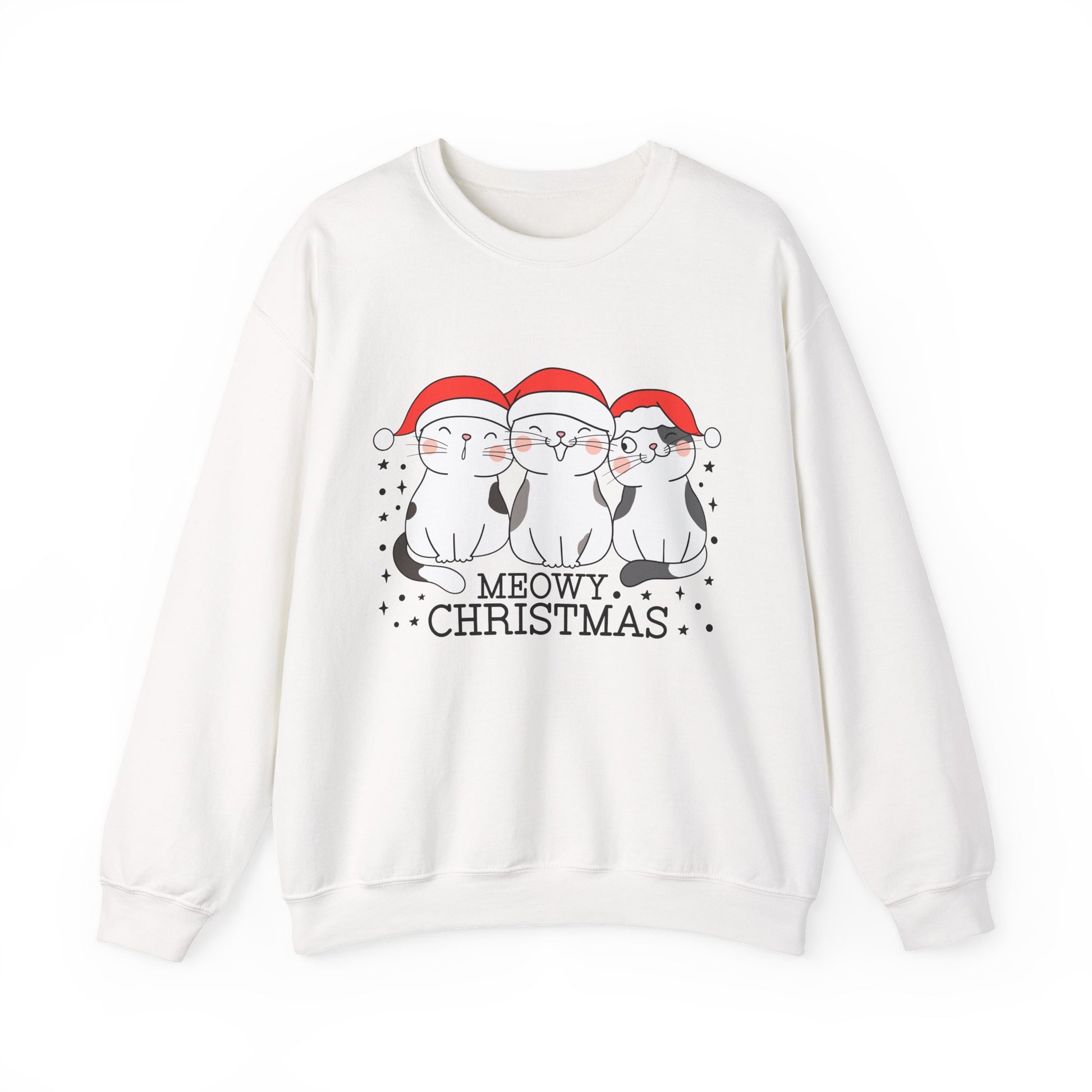 Meowy Christmas Crewneck Sweatshirt - Samberule