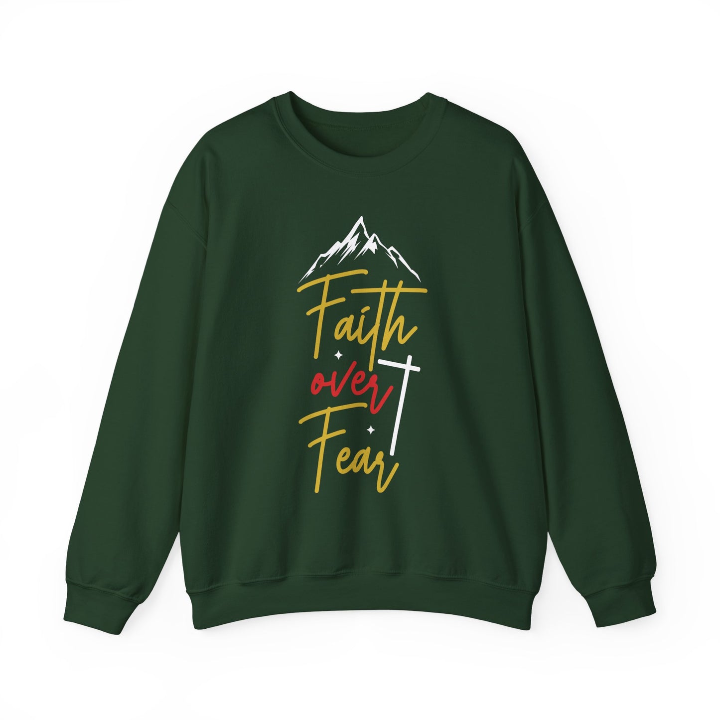 "Faith over Fear" Faith Crewneck Sweatshirt