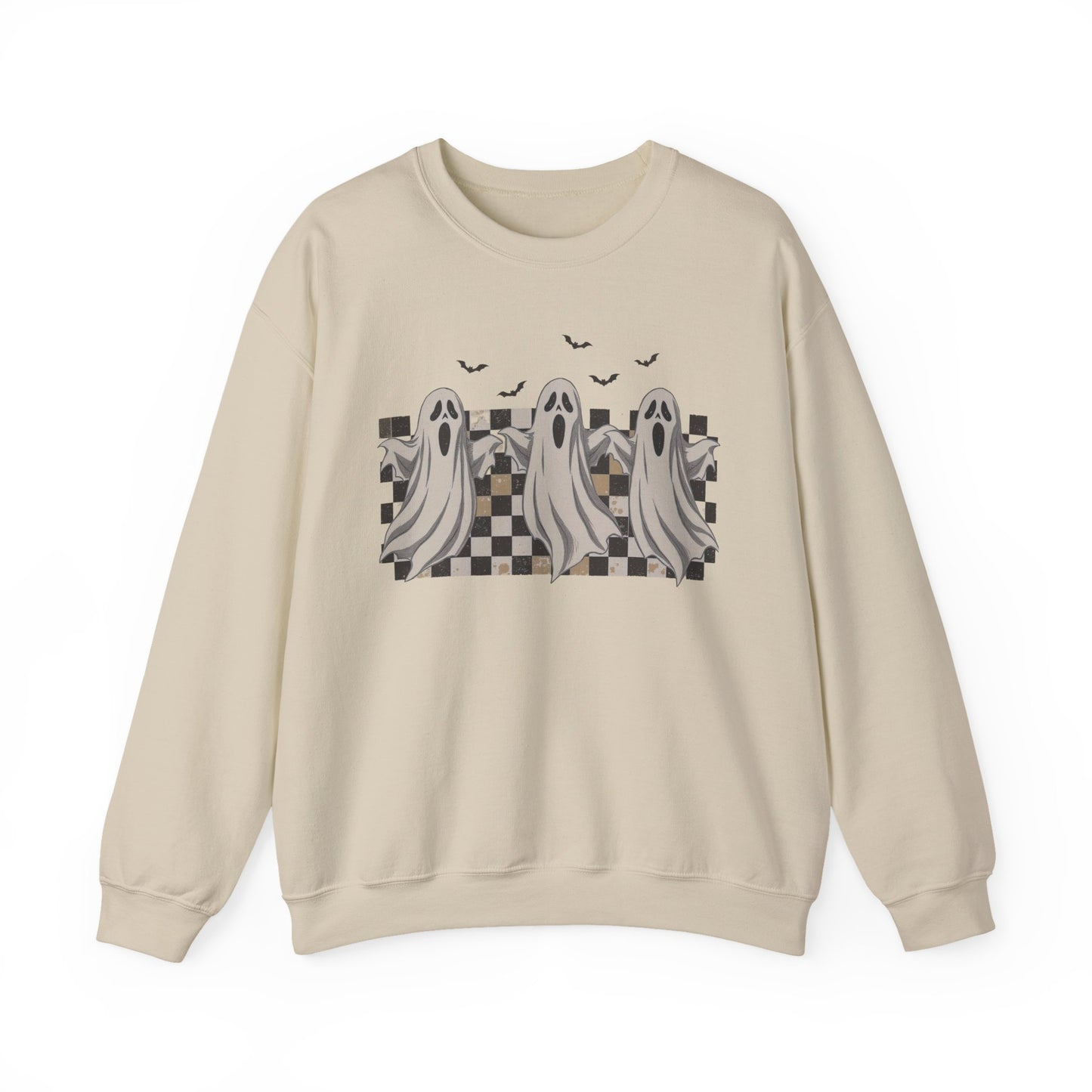 Spooky Ghosts Halloween Crewneck Sweatshirt - Samberule