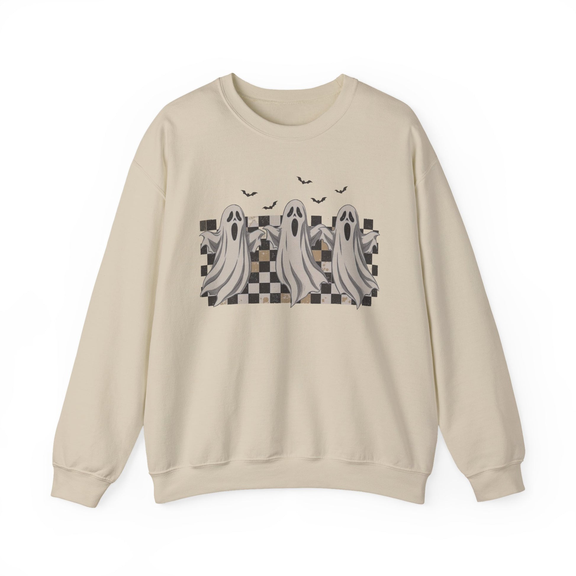 Spooky Ghosts Halloween Crewneck Sweatshirt - Samberule