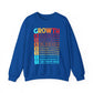 Mindset Growth Motivational Crewneck Sweatshirt