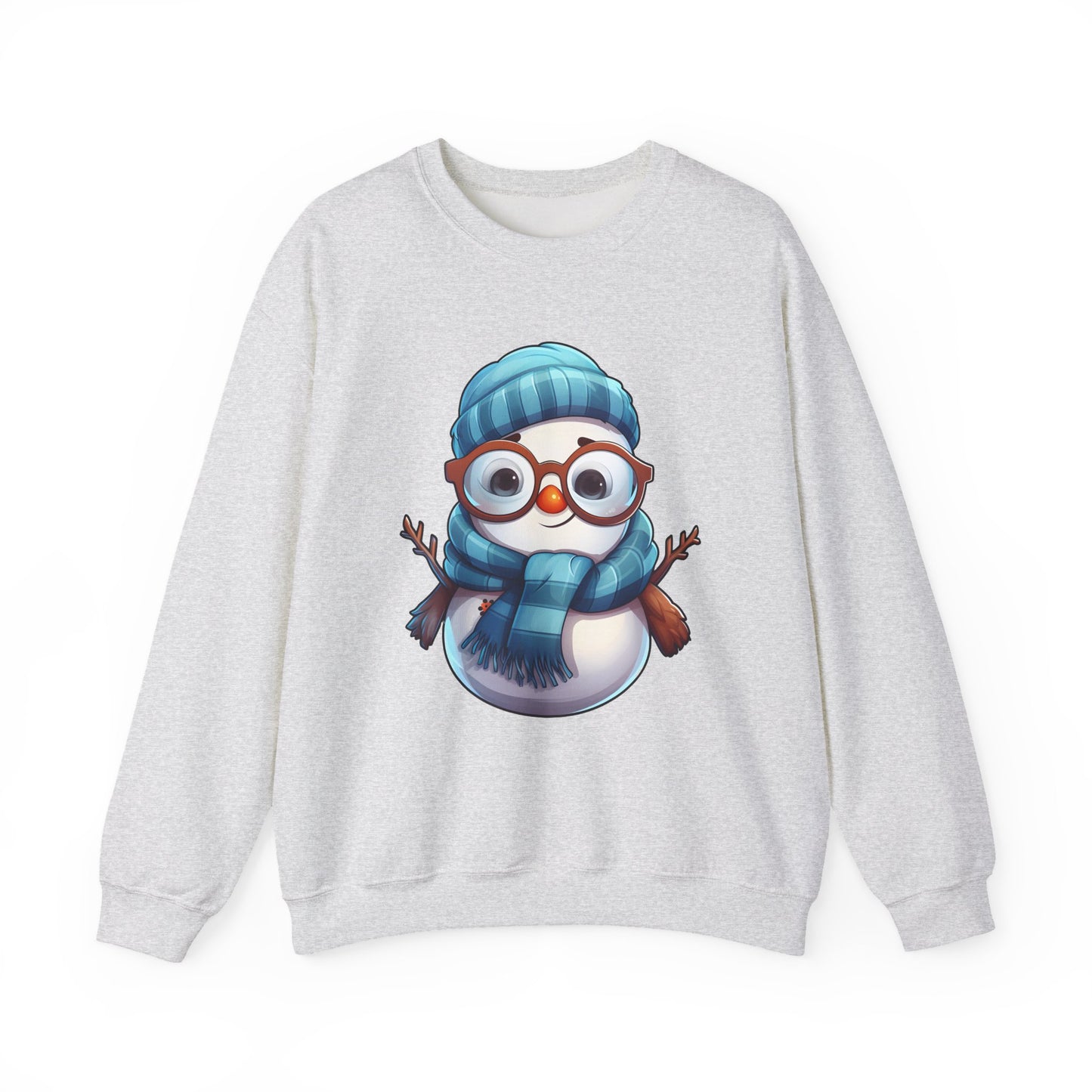 Cute Snowman Christmas Crewneck Sweatshirt