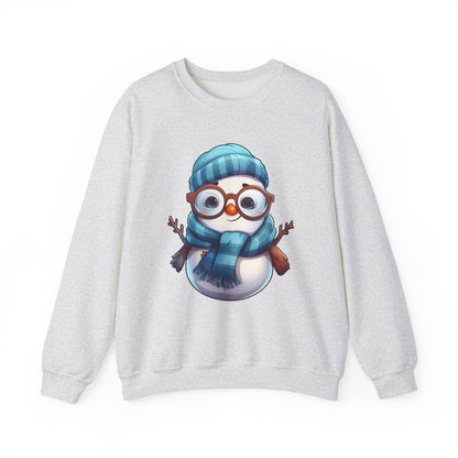 Cute Snowman Christmas Crewneck Sweatshirt
