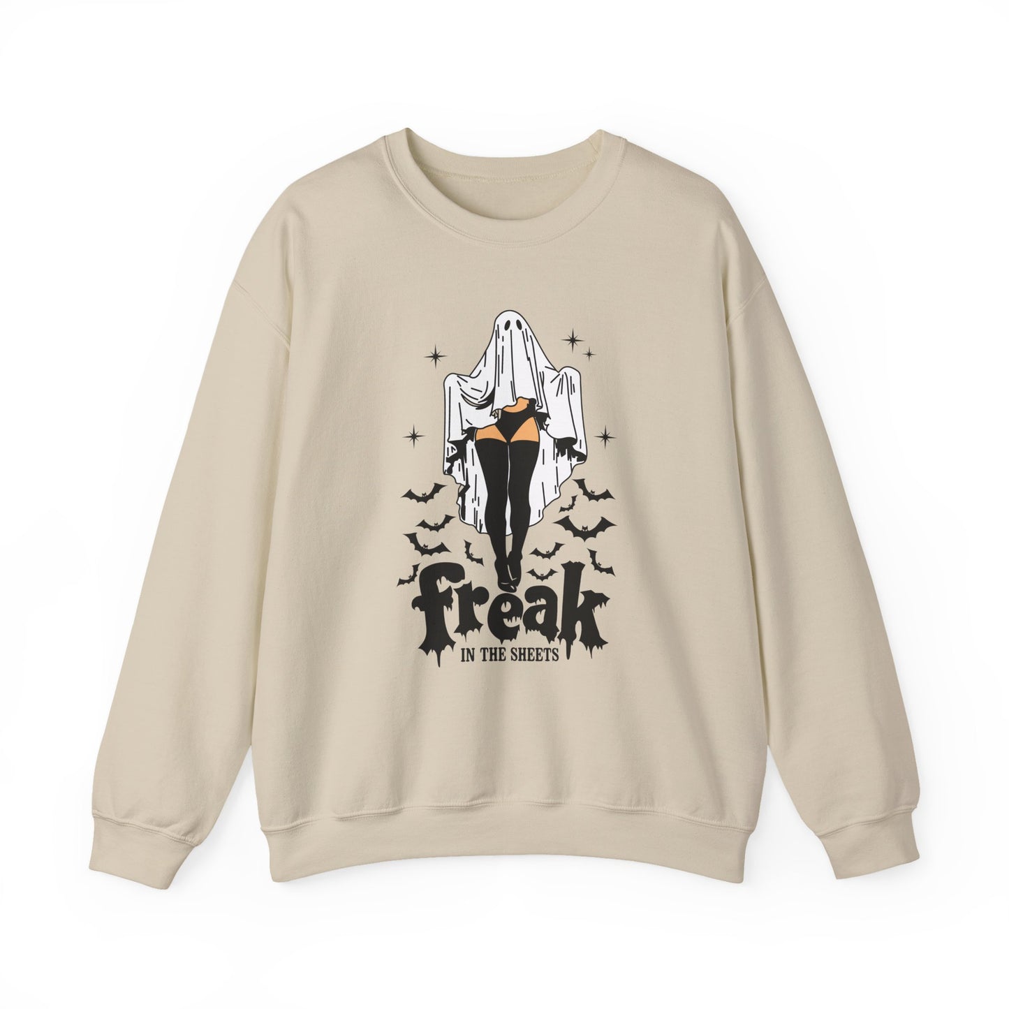 Freak in the Sheets Halloween Crewneck Sweatshirt - Samberule