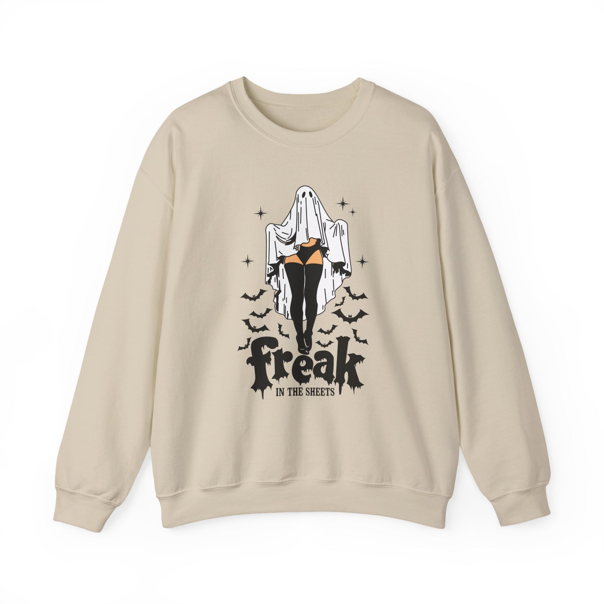 Freak in the Sheets Halloween Crewneck Sweatshirt - Samberule
