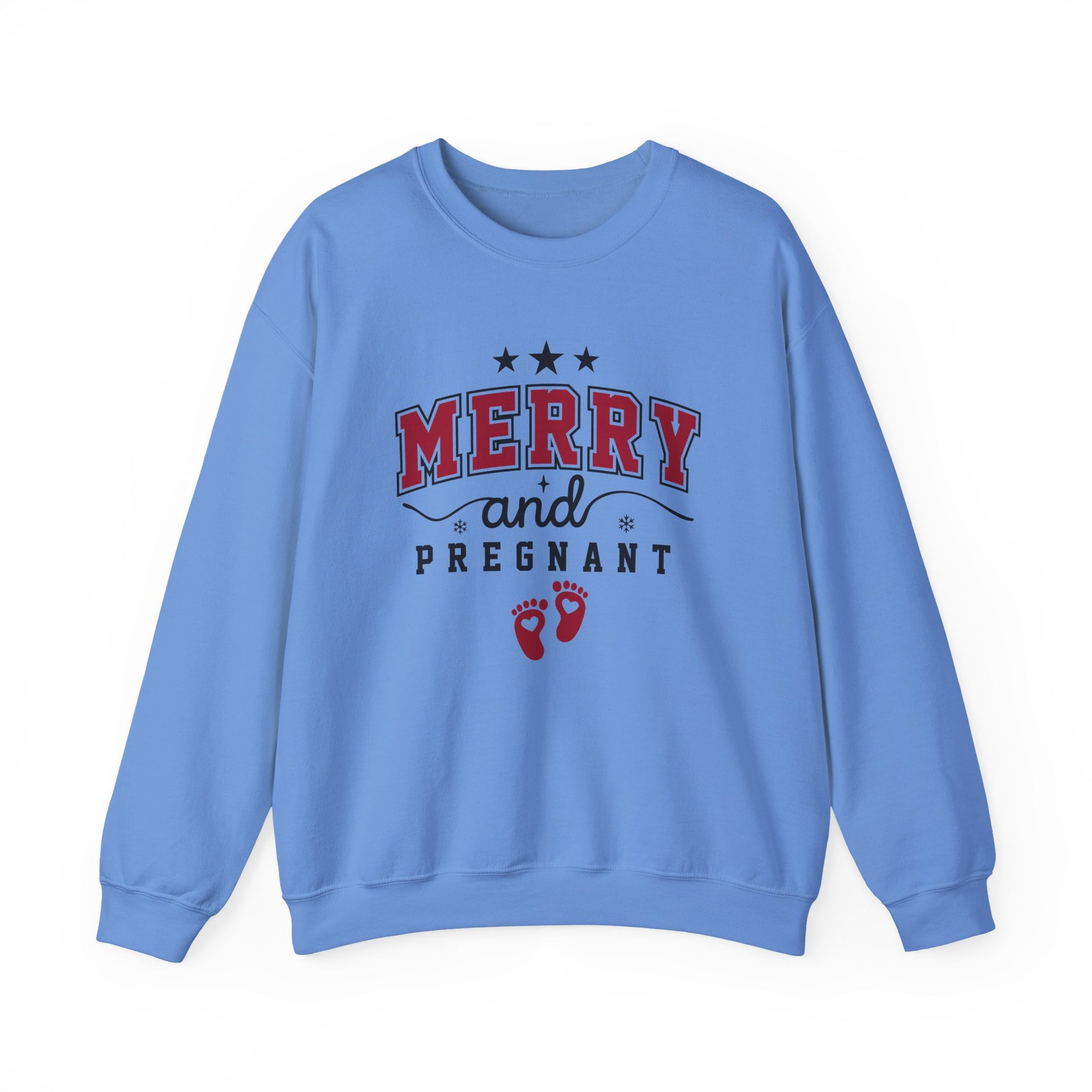 Merry and Pregnant Christmas Crewneck Sweatshirt - Samberule