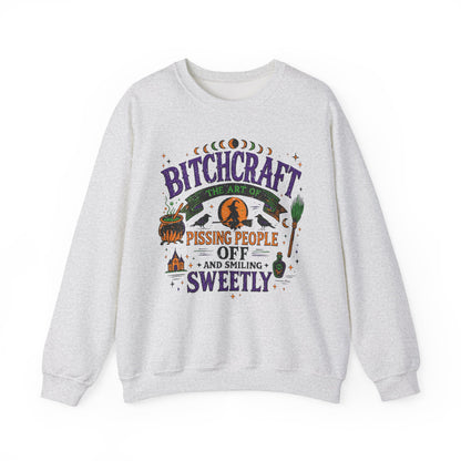 Bitchcraft Halloween Crewneck Sweatshirt - Samberule