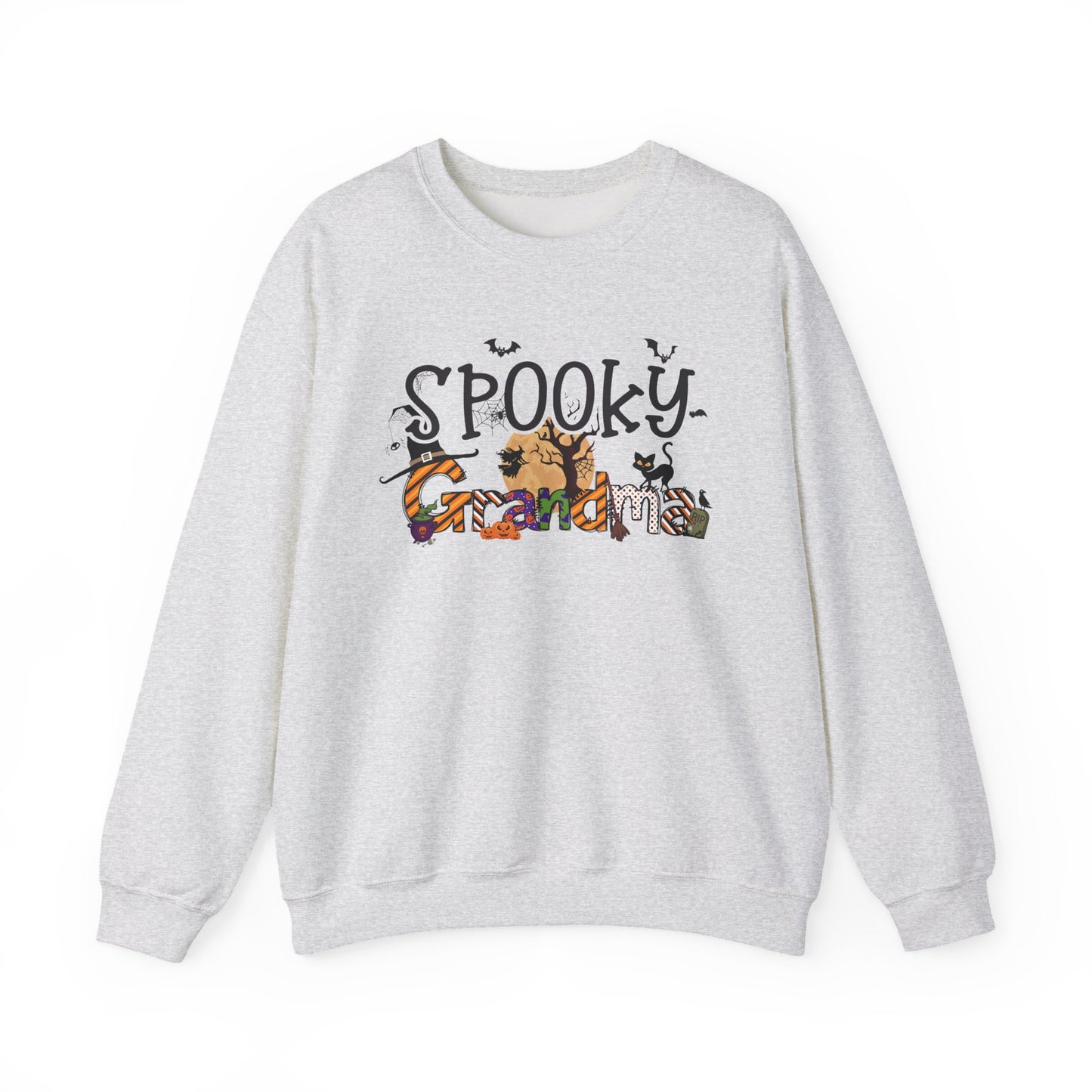 Spooky Grandma Halloween Crewneck Sweatshirt - Samberule