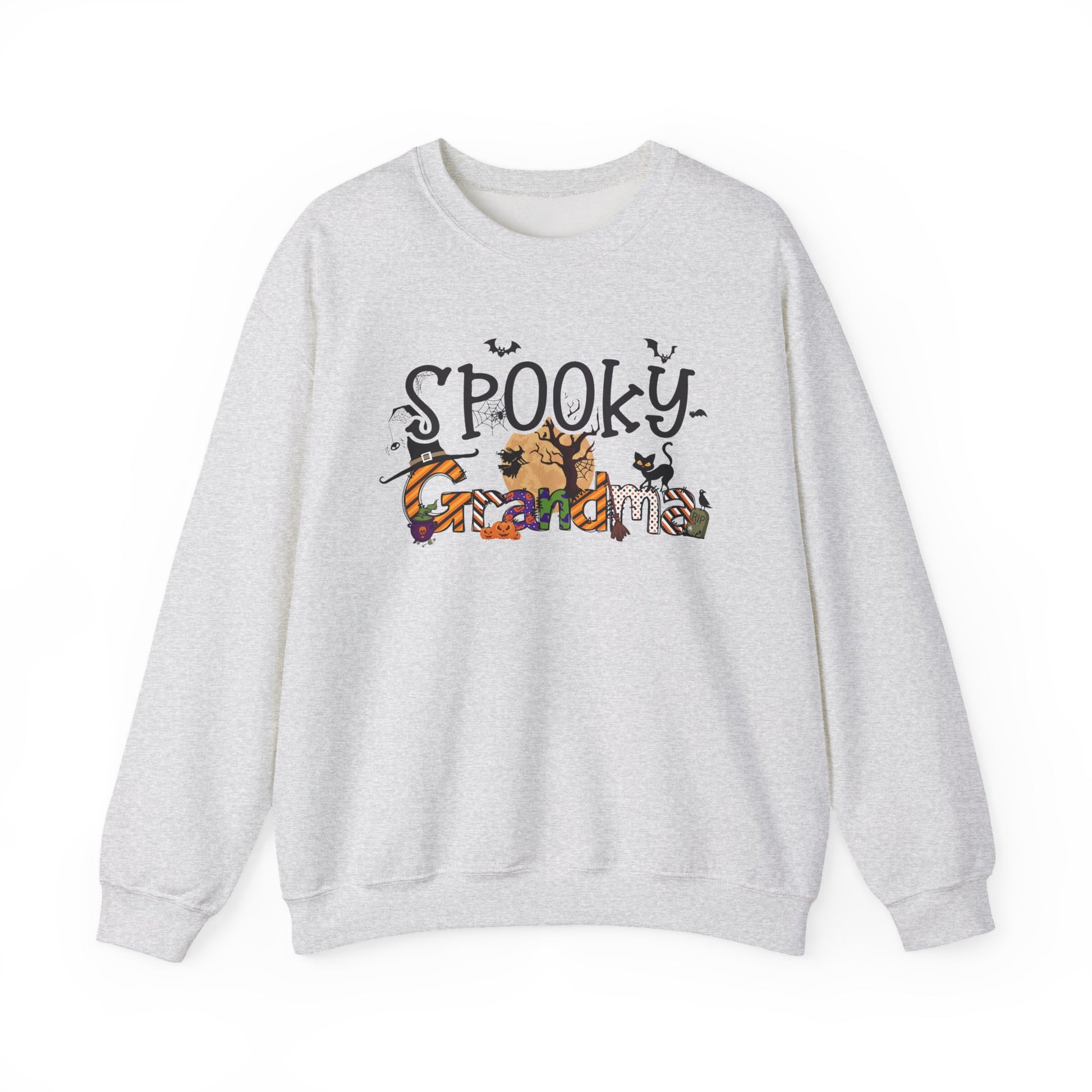 Spooky Grandma Halloween Crewneck Sweatshirt - Samberule