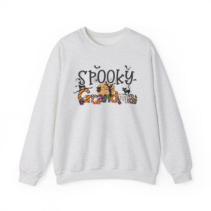 Spooky Grandma Halloween Crewneck Sweatshirt - Samberule