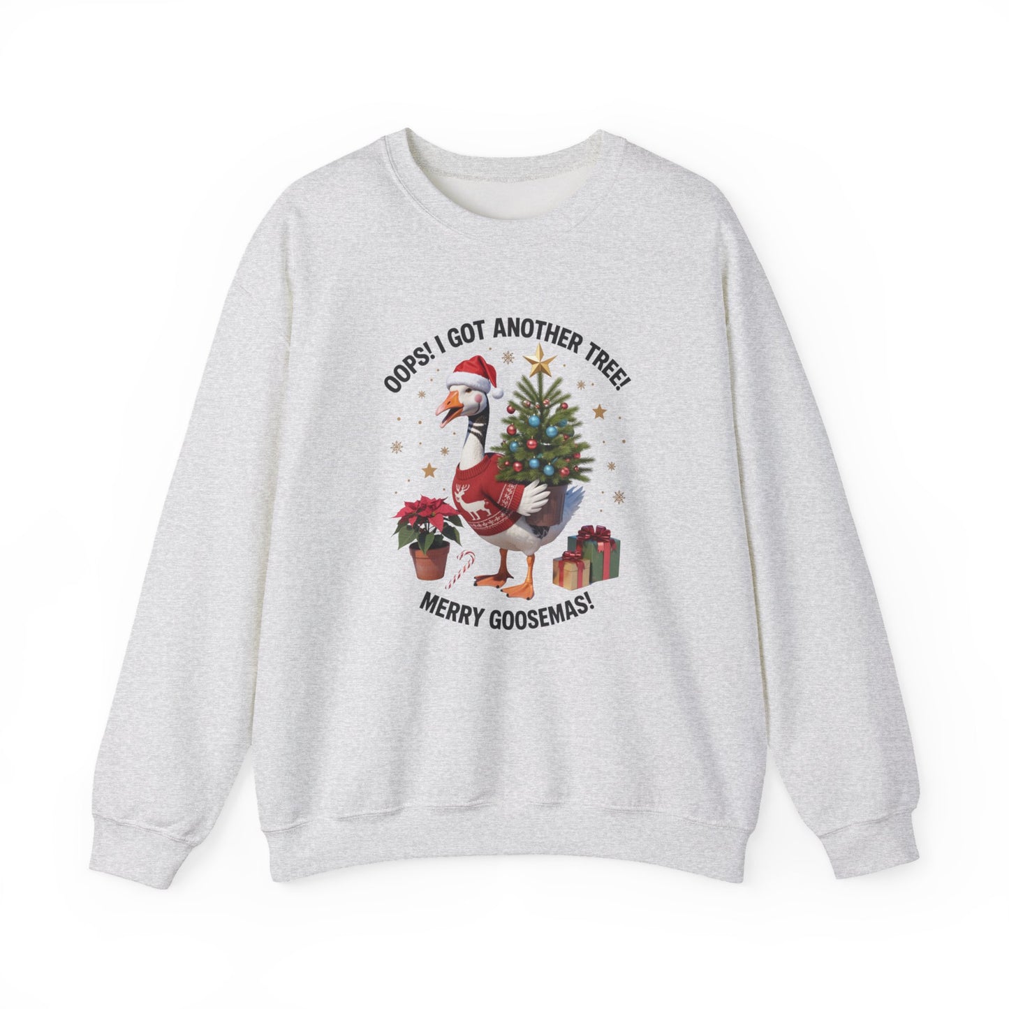 Merry Goosemas Christmas Crewneck Sweatshirt - Samberule