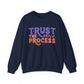 Trust the Process Motivational Crewneck Sweatshirt