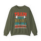 Train Like A Beast Look Like A Beauty Gym Crewneck Sweatshirt