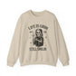 Life is Grim but i'm Still Smilin Halloween Crewneck Sweatshirt - Samberule