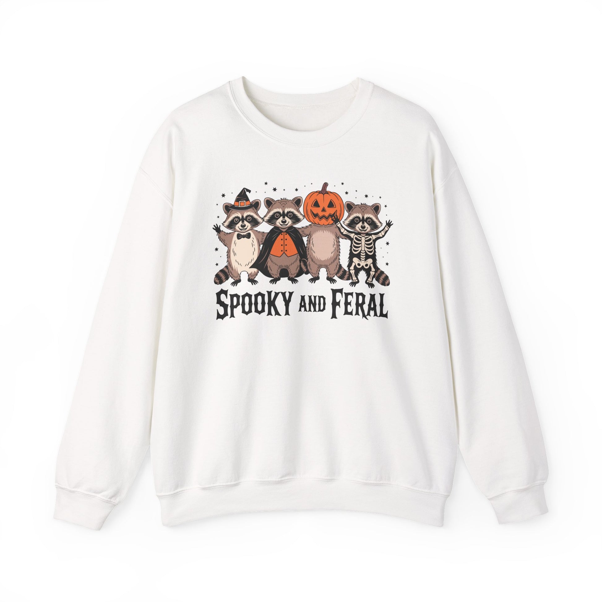 Spooky and Feral Halloween Crewneck Sweatshirt - Samberule