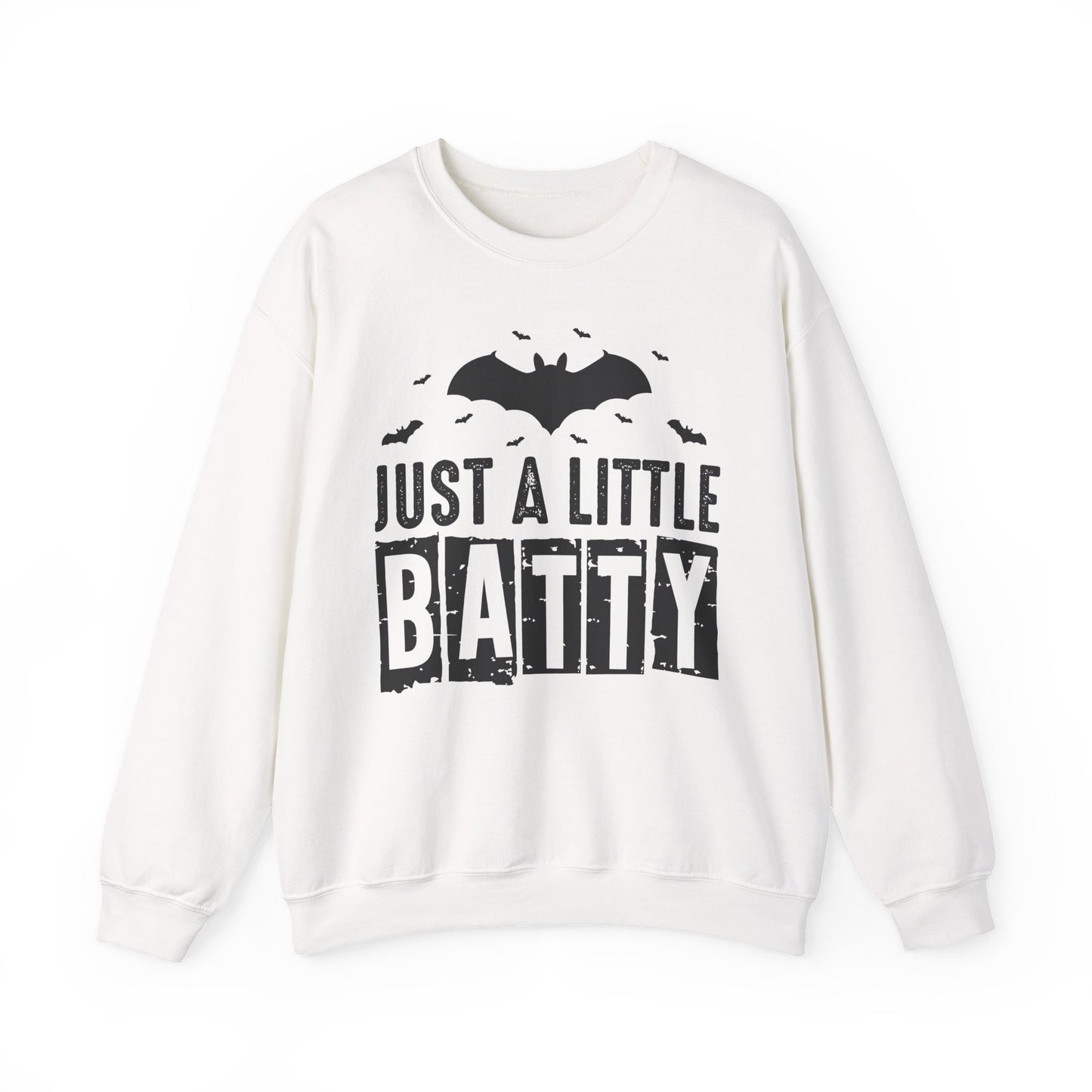 Just a Little Batty Halloween Crewneck Sweatshirt - Samberule