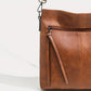 Anna - Vegan Leather Slim Crossbody Bag - Samberule