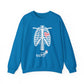 Pregnant Skeleton Halloween Crewneck Sweatshirt - Samberule
