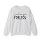 Work On You for You Motivational Crewneck Sweatshirt