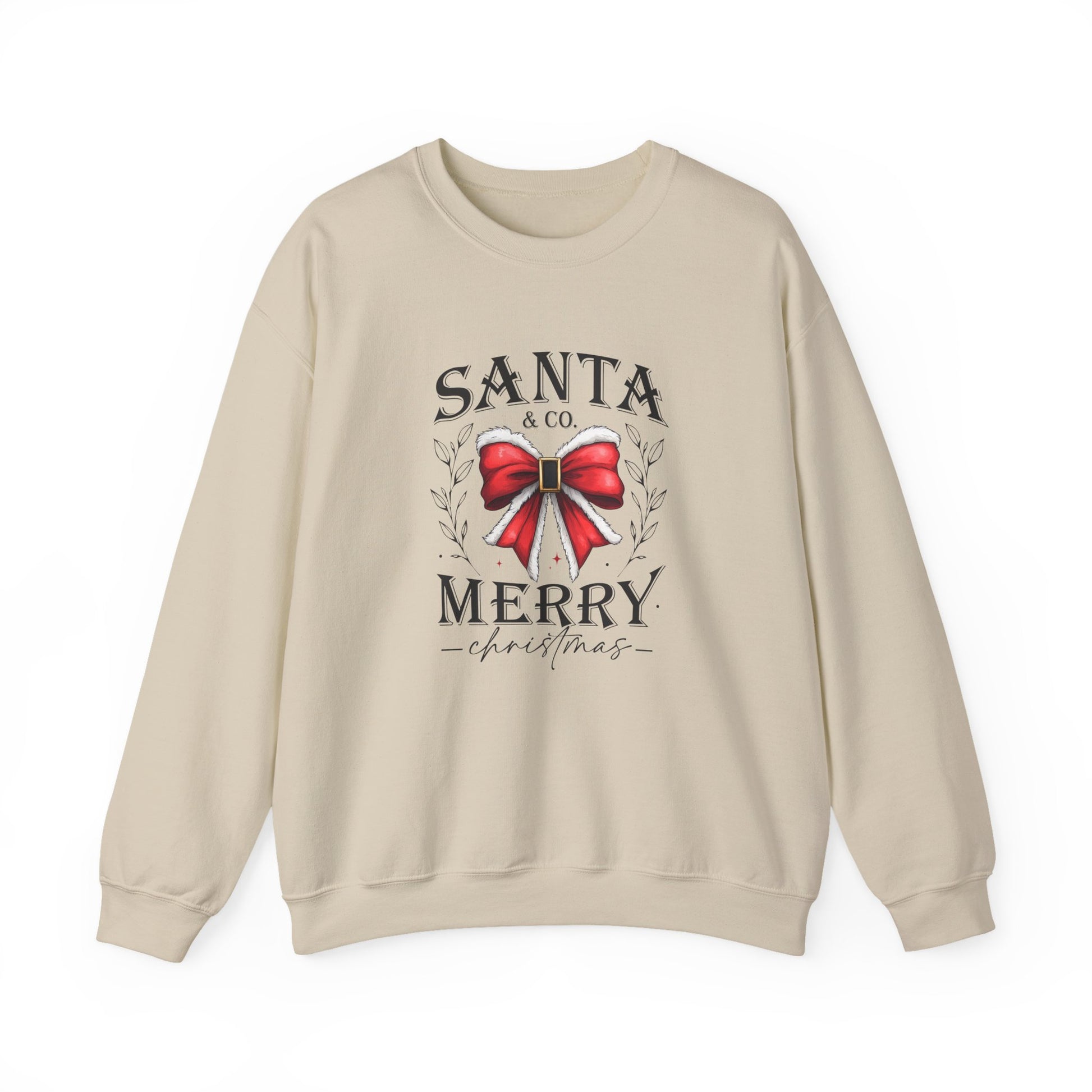Santa & Co. Merry Christmas Sweatshirt Crewneck - Samberule