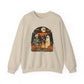 Skull Fall Bow Halloween Crewneck Sweatshirt - Samberule