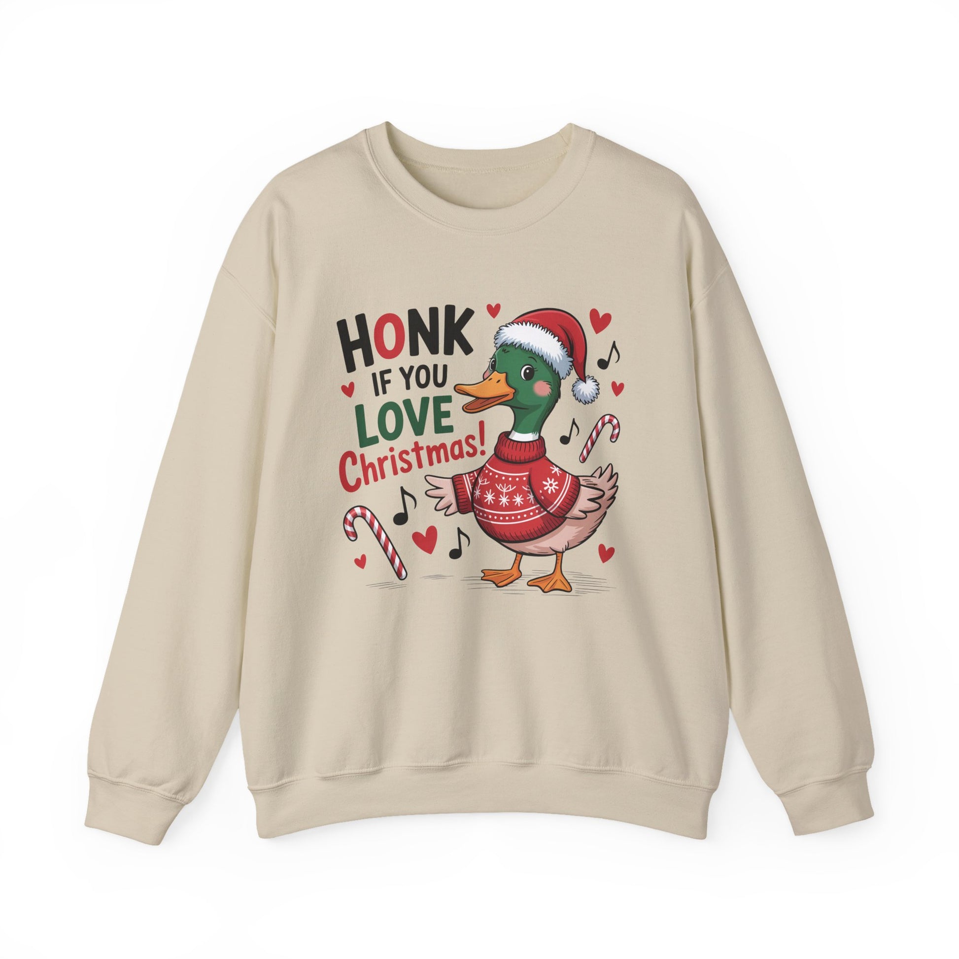 Honk If You Love Christmas Crewneck Sweatshirt - Samberule