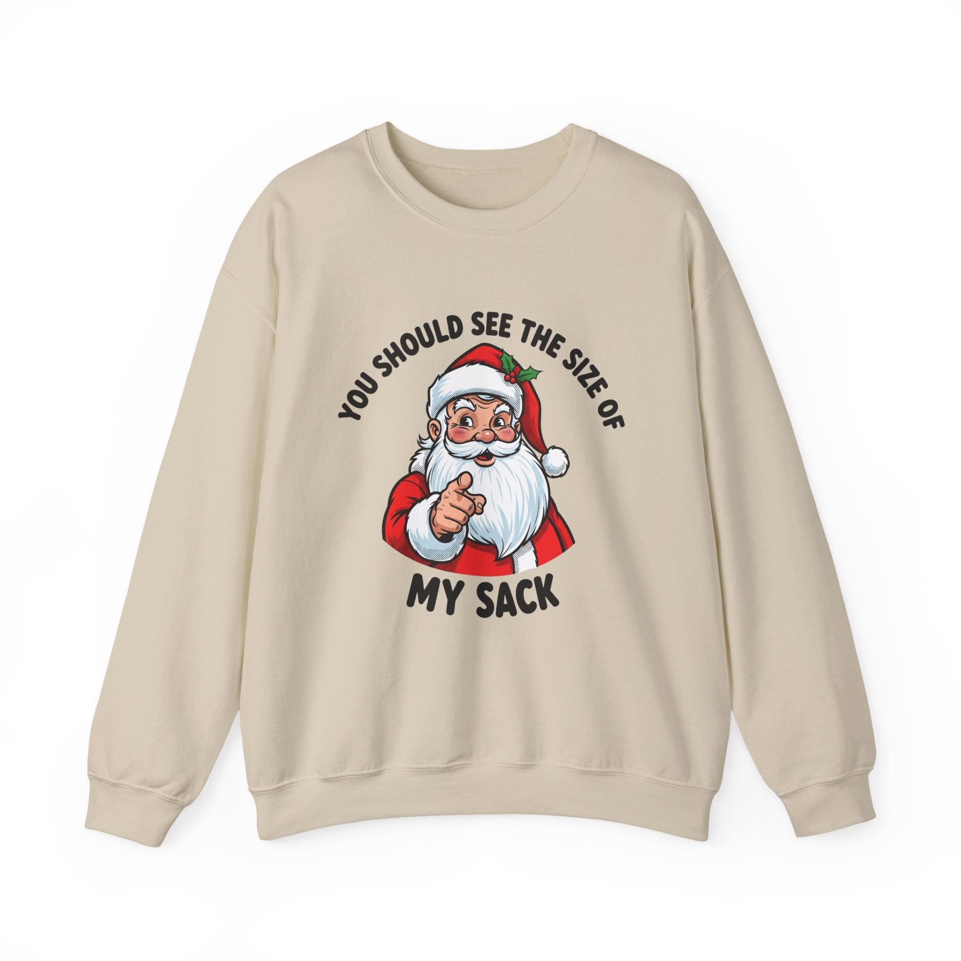 You Should See The Size Of My Sack Christmas Crewneck Sweatshirt - Samberule