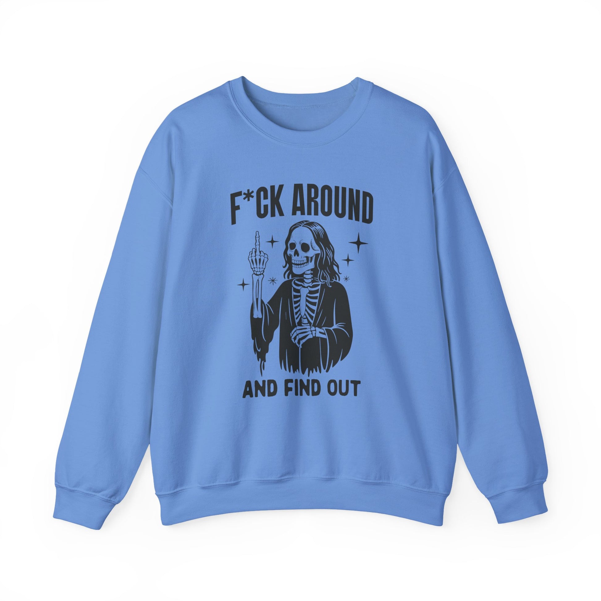 Fuck Around and Find out Halloween Crewneck Sweatshirt - Samberule