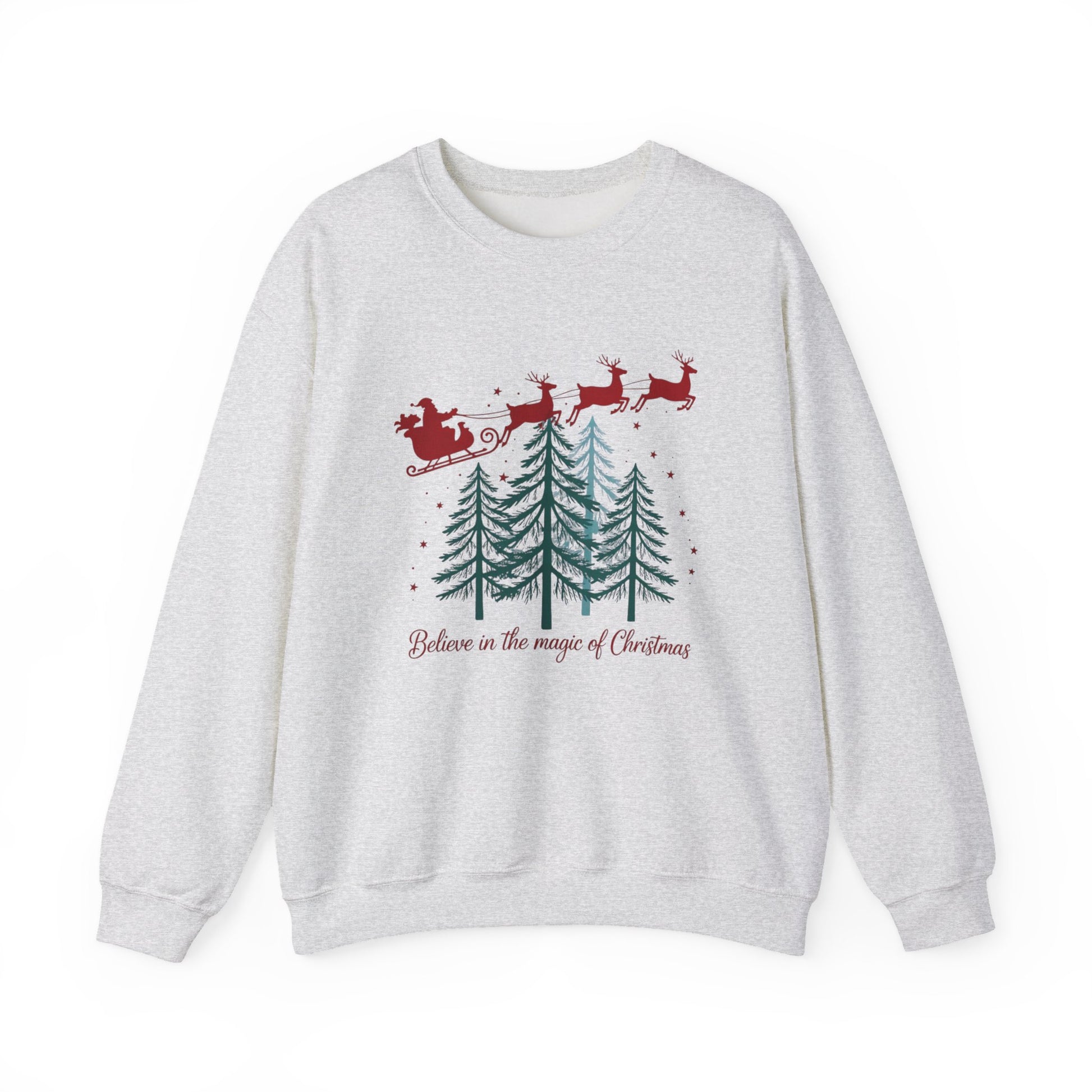 Believe In The Magic Of Christmas Crewneck Sweatshirt - Samberule