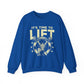 It's Time To Lift Gym Crewneck Sweatshirt
