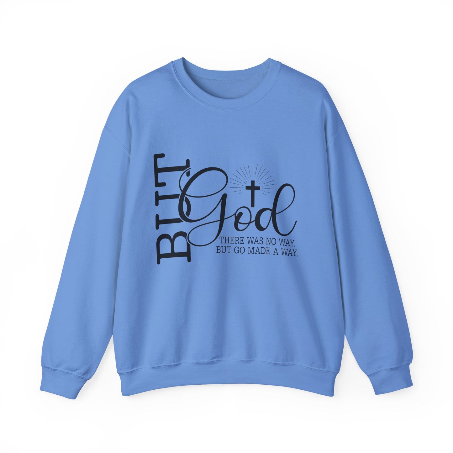 Inspirational Christian Faith Crewneck Sweatshirt
