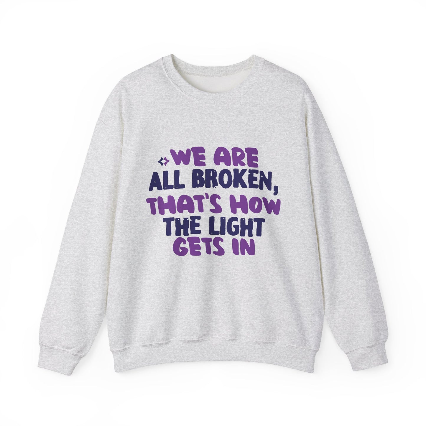 Perfect for Self-Care Motivational Mental Health Crewneck Sweatshirt