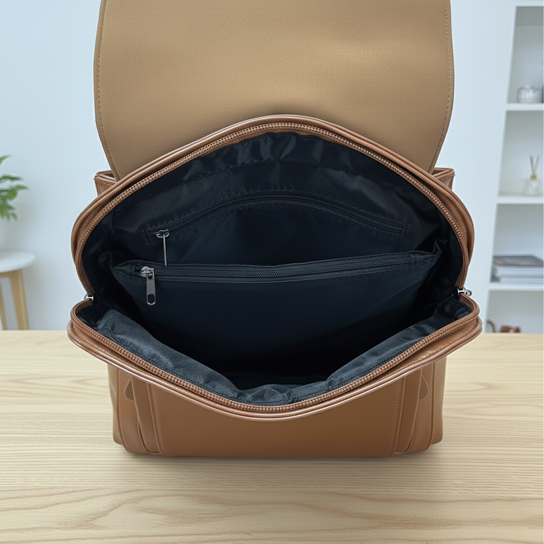Emily - Vegan Leather Backpack - Samberule