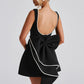 Amber | Women Wedding Guest Structured Mini Dress