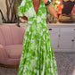 Carine | Dress with Pockets in Floral Pattern