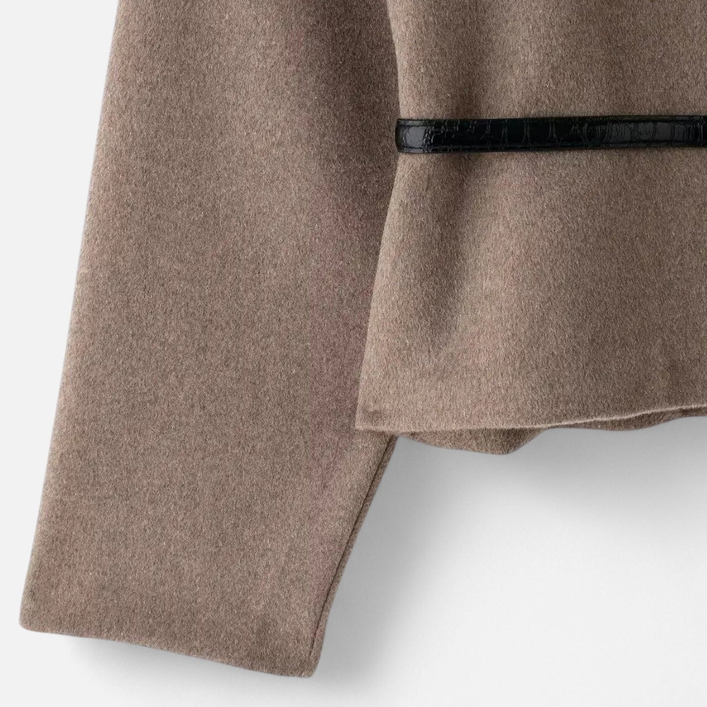 Women's Elegant Wrap Sweater with Belt - Samberule