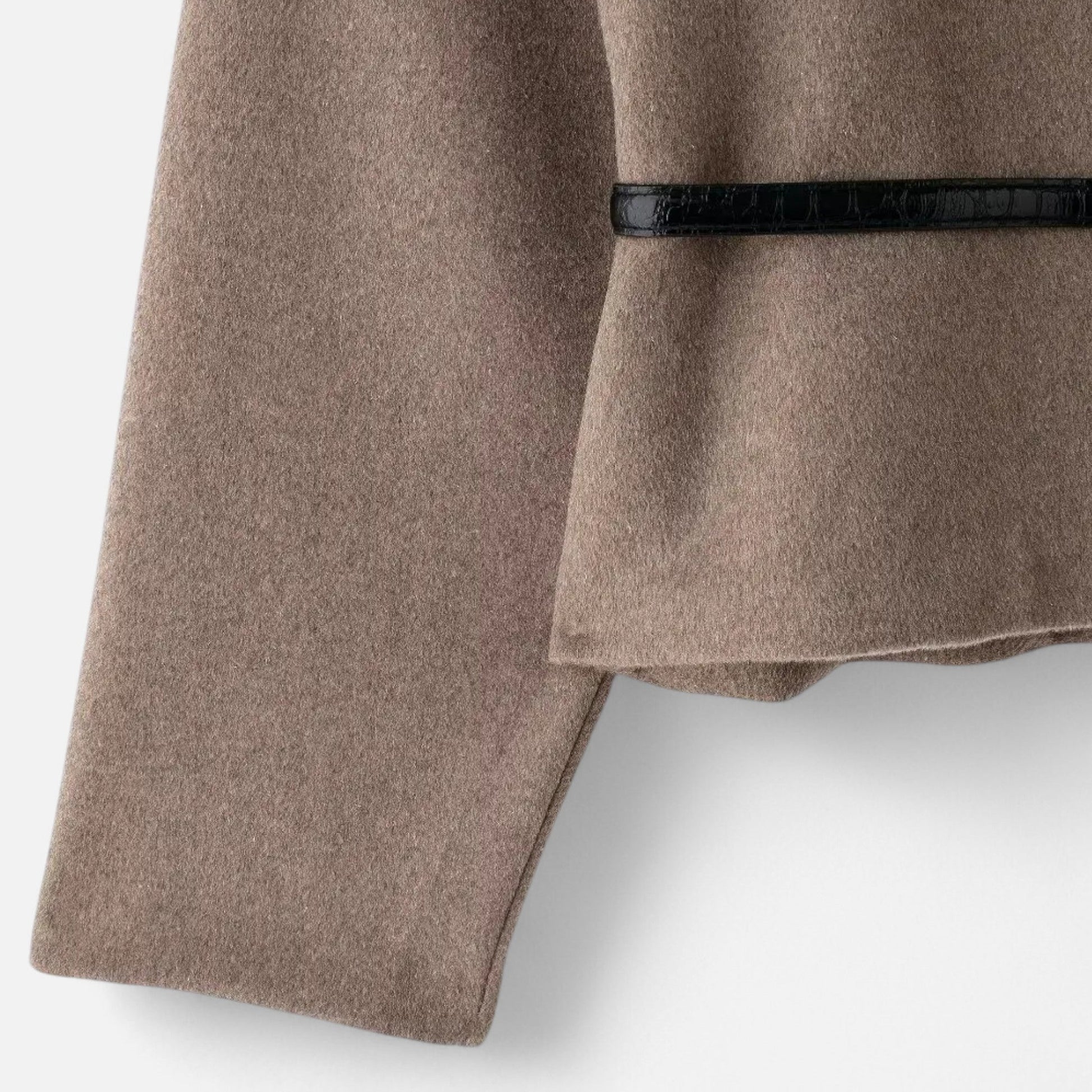 Women's Elegant Wrap Sweater with Belt - Samberule