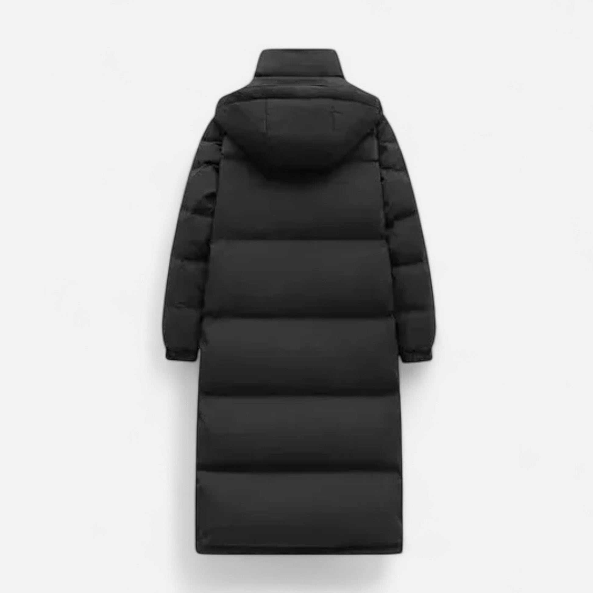 Unisex Long Hooded Puffer Jacket - Samberule