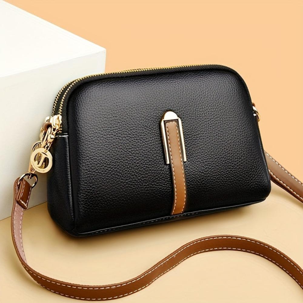 Elaine - Vegan Leather Crossbody Bag - Samberule