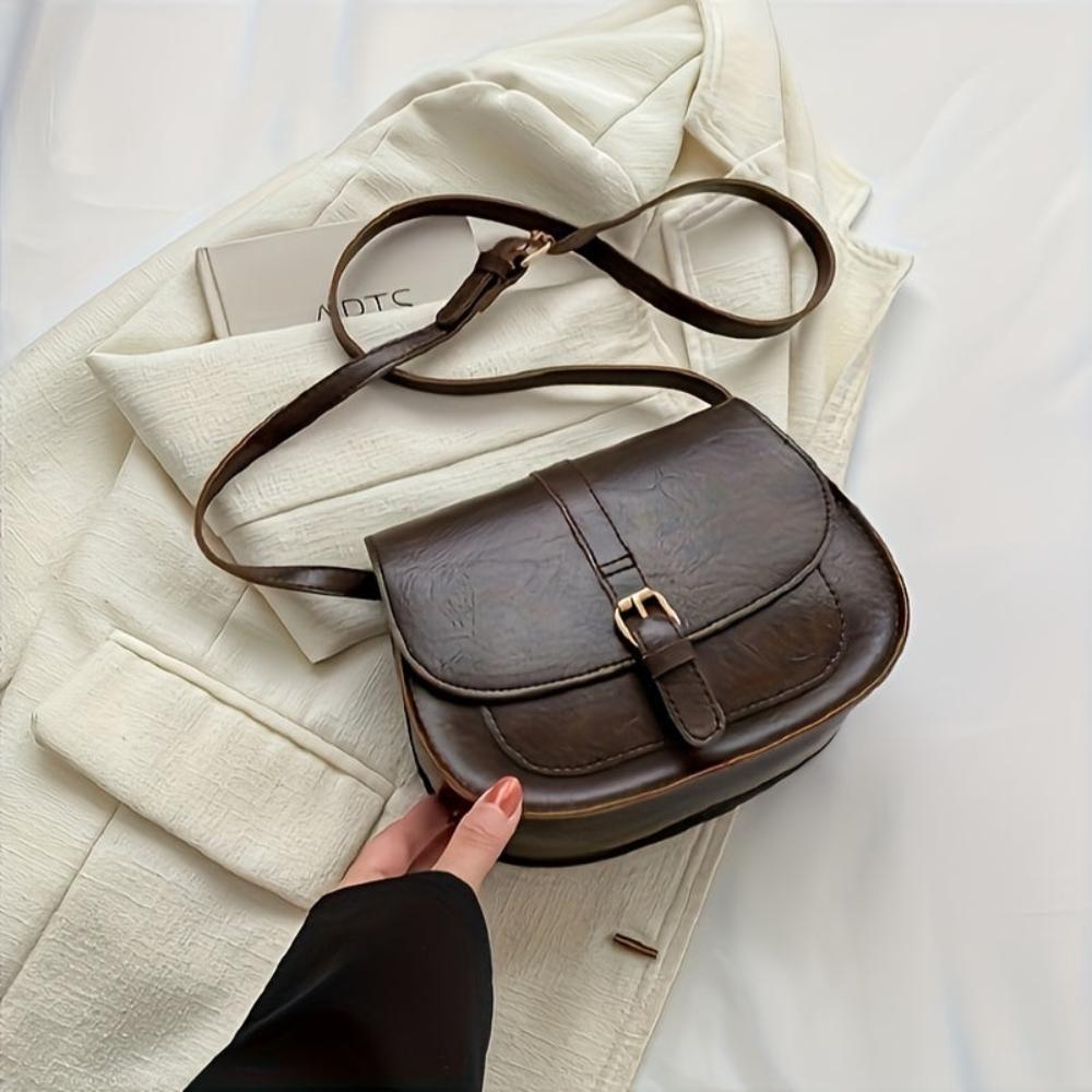 Michele - Vegan Leather Crossbody Bag - Samberule