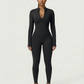 LUVINA Zip-Up Jumpsuit