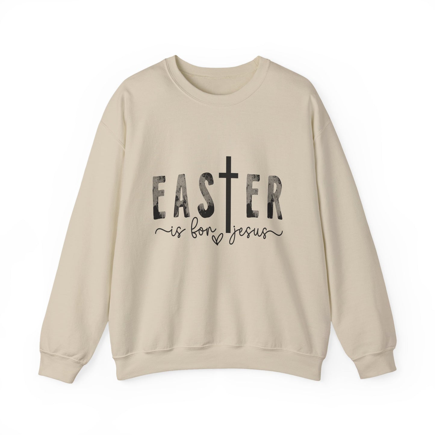 Easter Is for Jesus Faith Crewneck Sweatshirt
