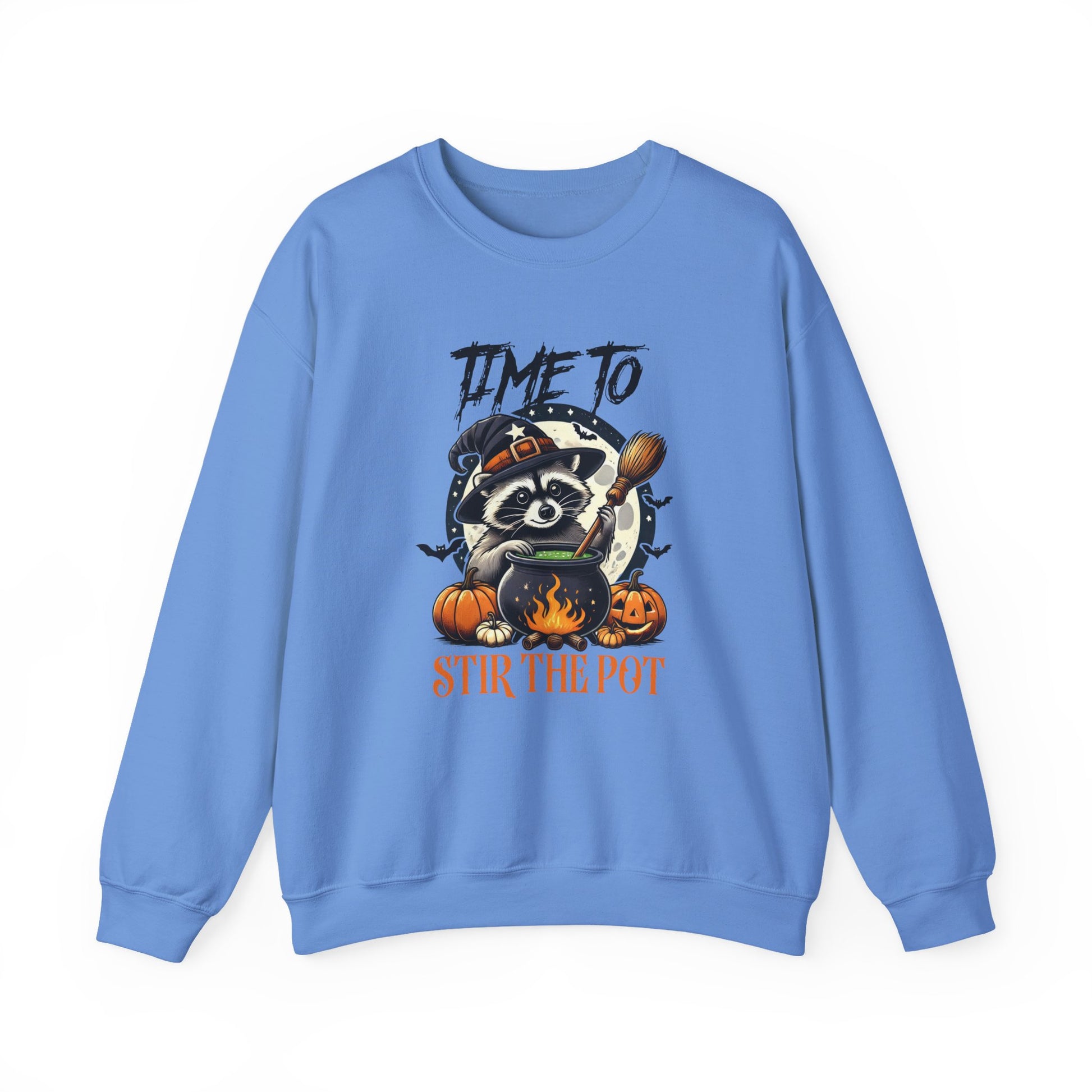 Feral Raccoon Halloween Crewneck Sweatshirt - Samberule