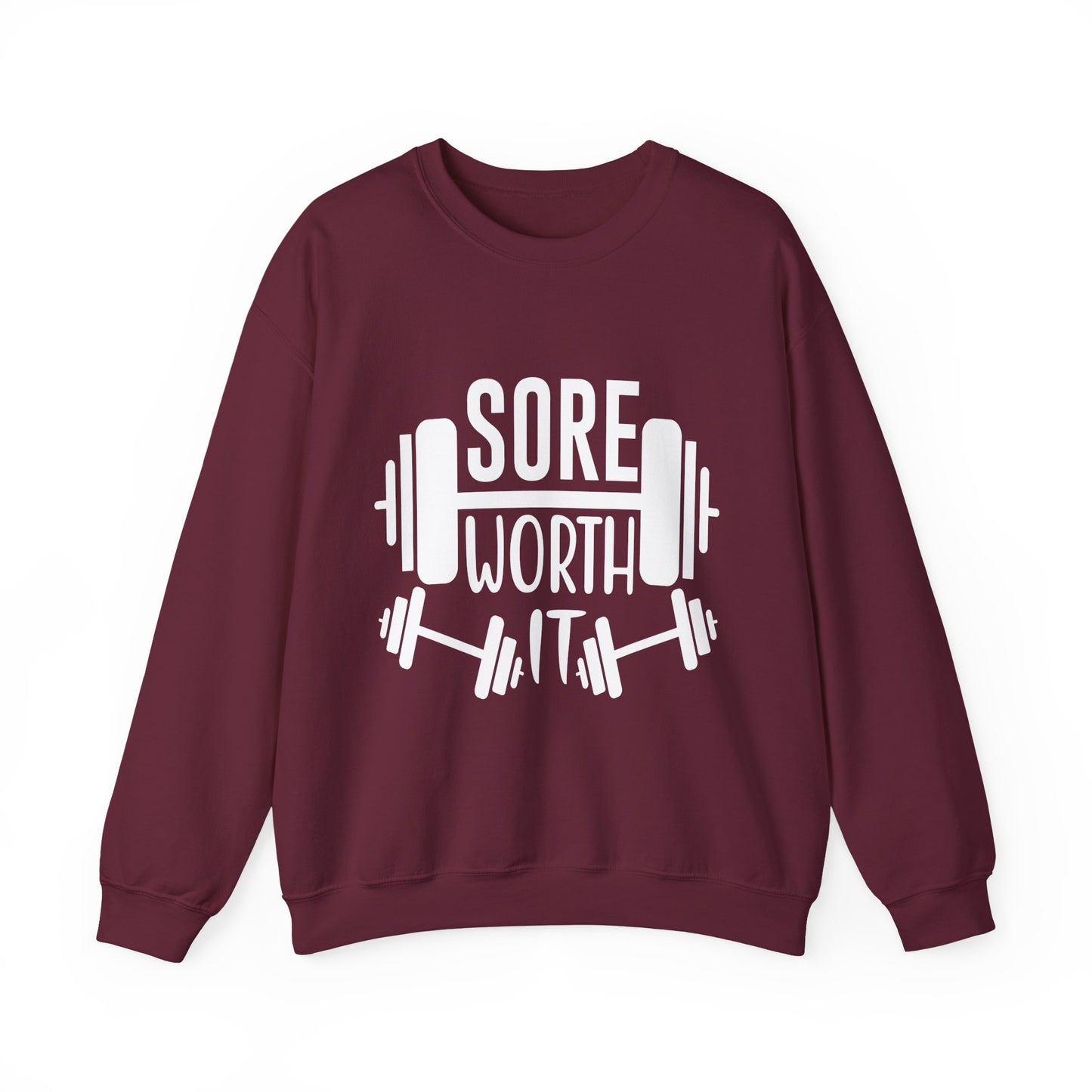 Sore Worth It Gym Crewneck Sweatshirt